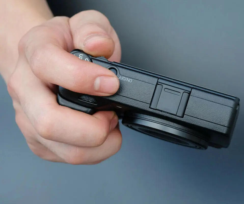 Empuñadura de madera hecha a mano, soporte de placa en L para cámara Ricoh GR III GR3 GRIII