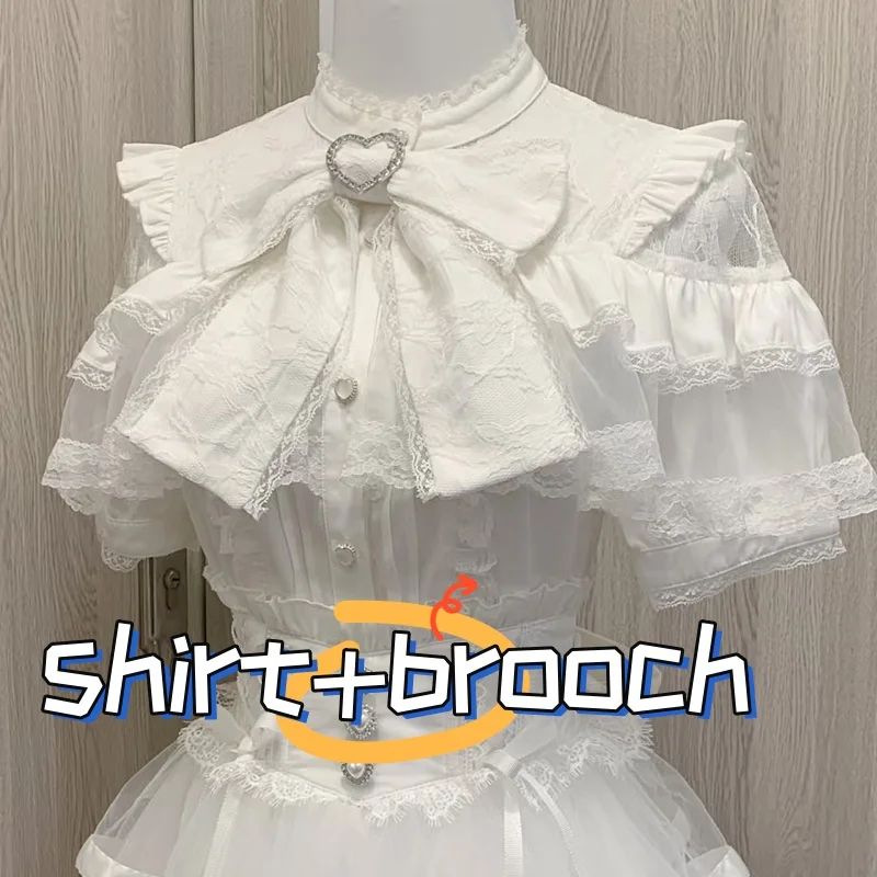 Short white shirt