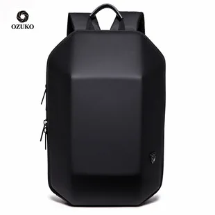 OZUKO Rucksack Männer 15,6 Zoll Laptop Wasserabweisende Schultasche für Teenager Casual Student Rucksäcke Männliche Reise Mochila Mode – Detail 9