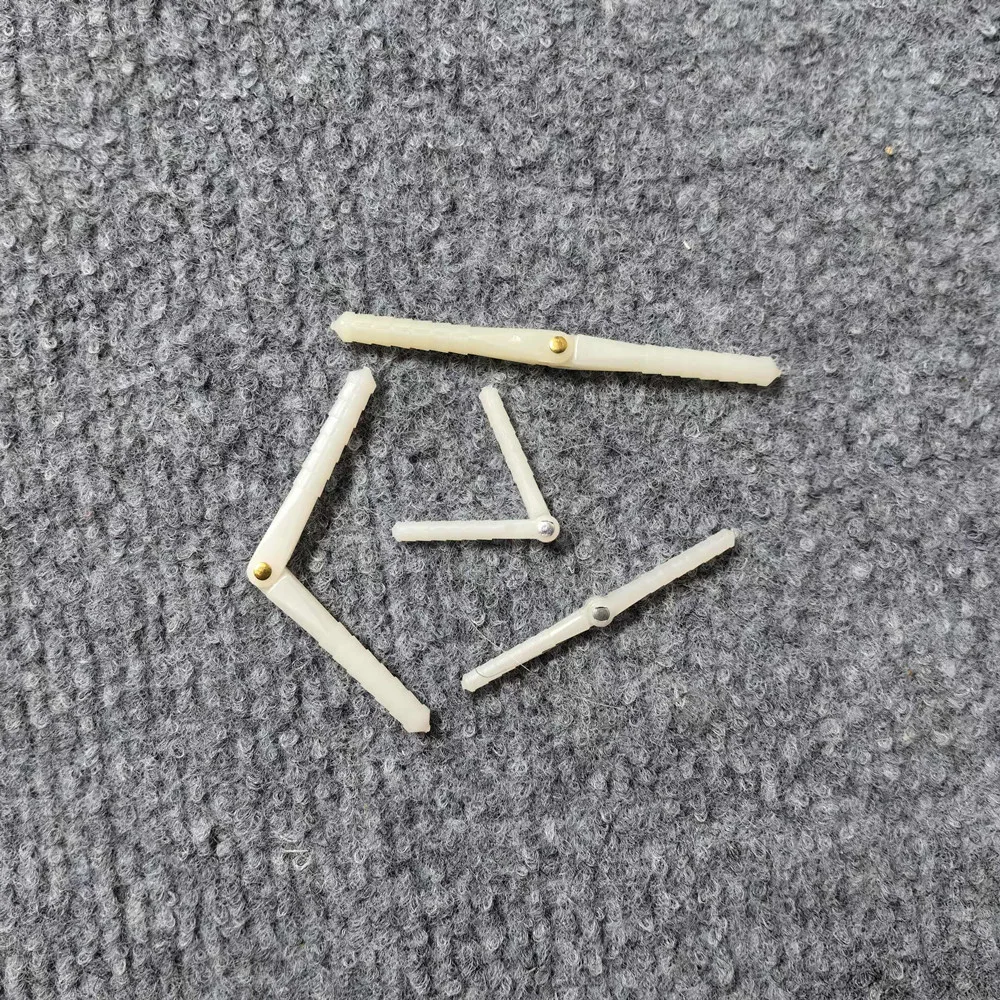 20pcs Super Light Hinges for RC Airplanes D2.5xL43xW10mm D4.5xL67xW12mm Pivot Pinned Round Model Aeromodelling Parts