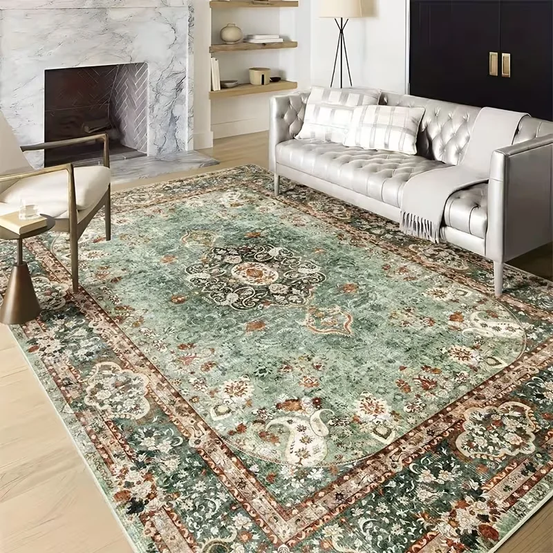 Dywan w stylu bohemy z nadruki – Home Office Rug recenzja i cena