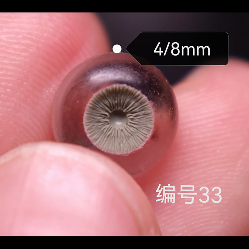 

Mold Fundus 7MM/8MM Doll Eye Mold Fundus Patterned DIY Handmade Doll Accessories Mini Plastic Molds Doll Resin Eye Mold