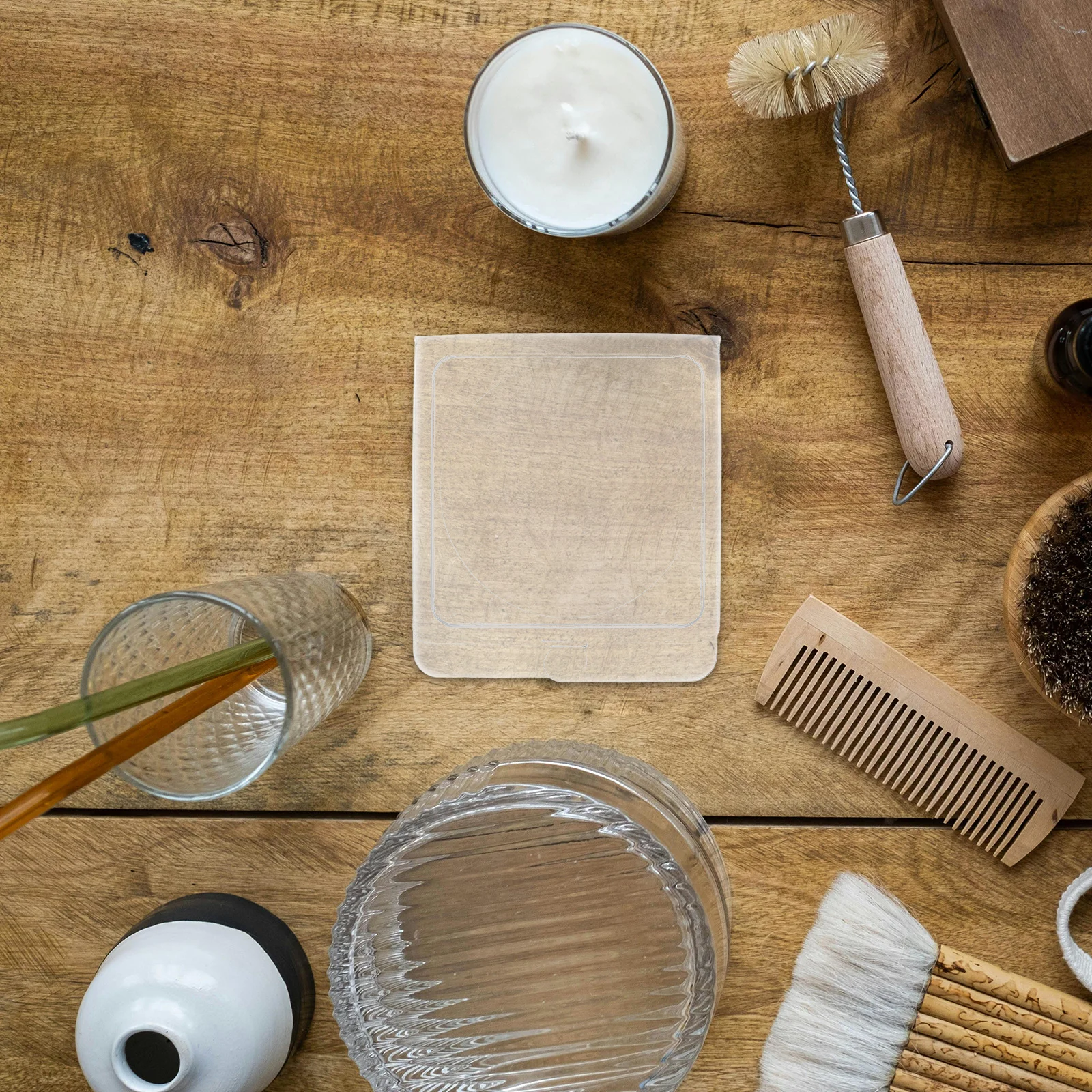 

40Pcs DIY Blush Highlighter Box 59mm Transparent Empty Makeup Palette Refillable Powder Container Empty Makeup Palette