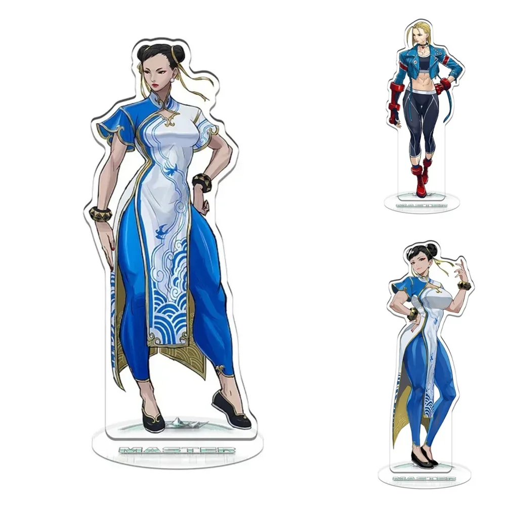 15CM Anime The King Of Fighter Boy Acrylic Stand Model Cosplay Charm Characters Ornament Accessories Goods Collection Fans Gifts