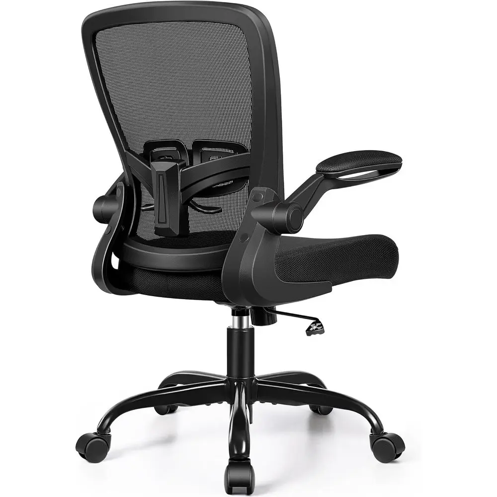 

Oice Chair - Ergonomic Desk Chair with Adjustable Height, 360° Swivel, lip-up Armrests, lexible , Comy Breathable Cushion and ab
