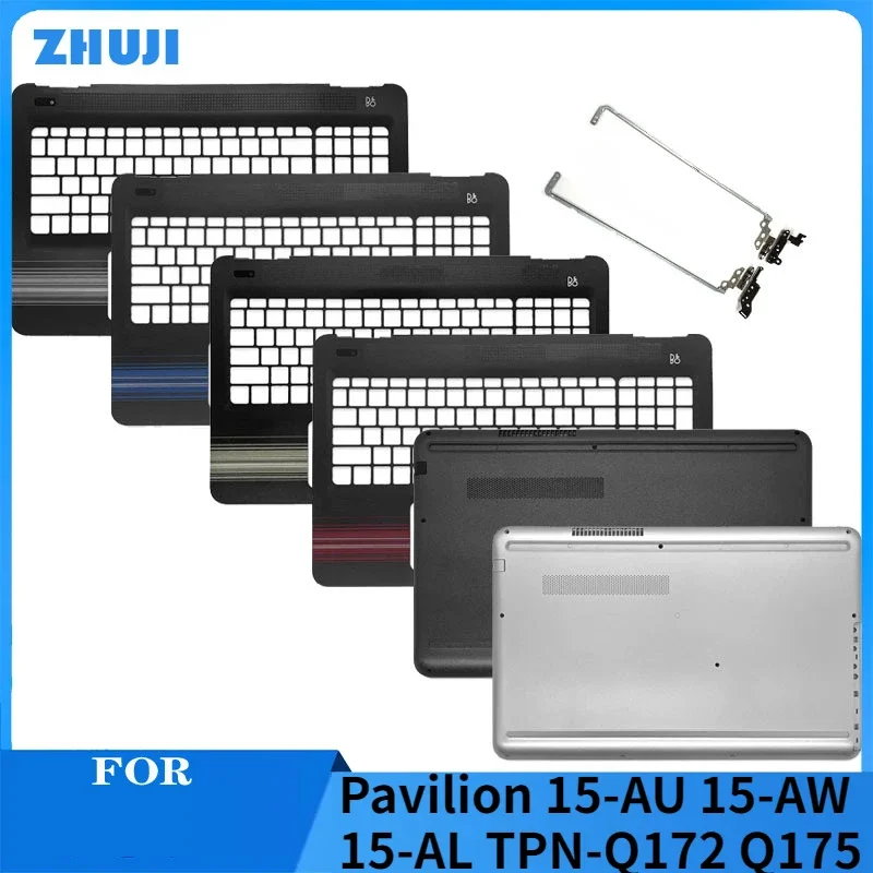 

New Laptop Palmrest Upper Top Case/Bottom Base Cover Keyboard No/With Backlight For HP Pavilion 15-AU 15-AW 15-AL TPN-Q172 Q175