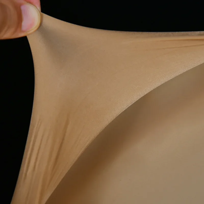 Эротические плавки Sissy, тонкие прозрачные масляные блестящие двухслойные бесшовные шорты-боксеры с высокой талией для мужчин, трусики с рукавами для пениса