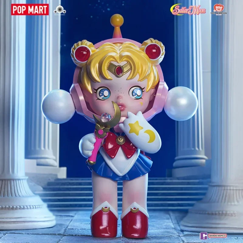 POPMART SKULLPANDA Sailor Moon Toys Kawaii Doll Collection Figurine Model Action Figure Toys Mystery Box Desktop Ornaments