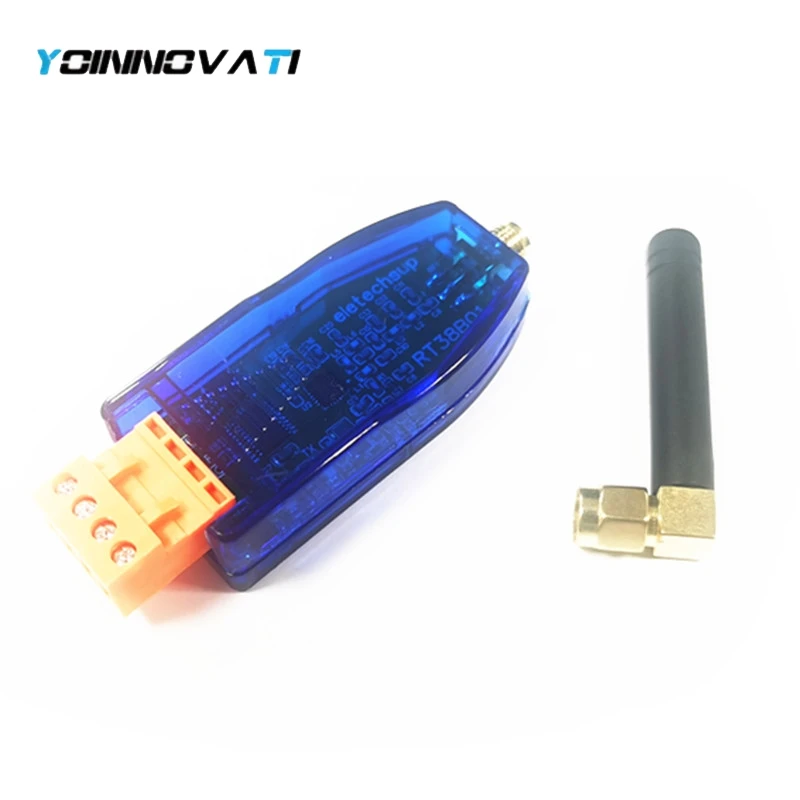 YT 2pcs - 5pcs  RT38B01 VHF/UHF Radio Modem RS485 Wireless Transceiver 20DBM 433mhz Transmitter and Receiver view 4
