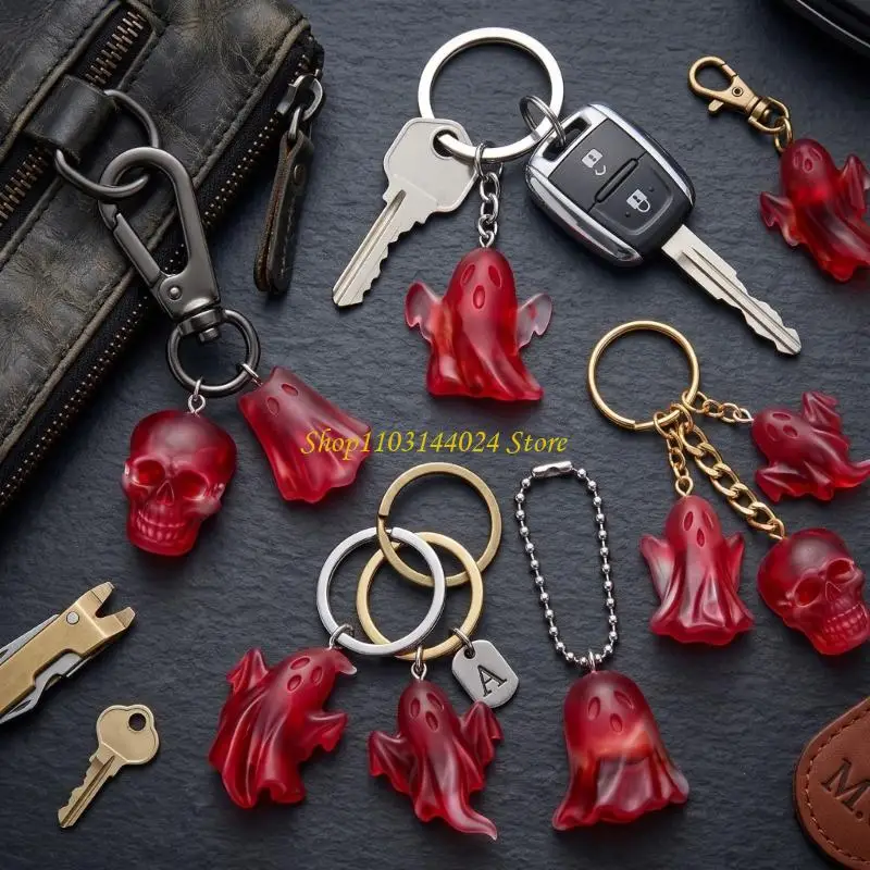 N5KE Halloween Resin Mold for Casting Several Figures in Pour