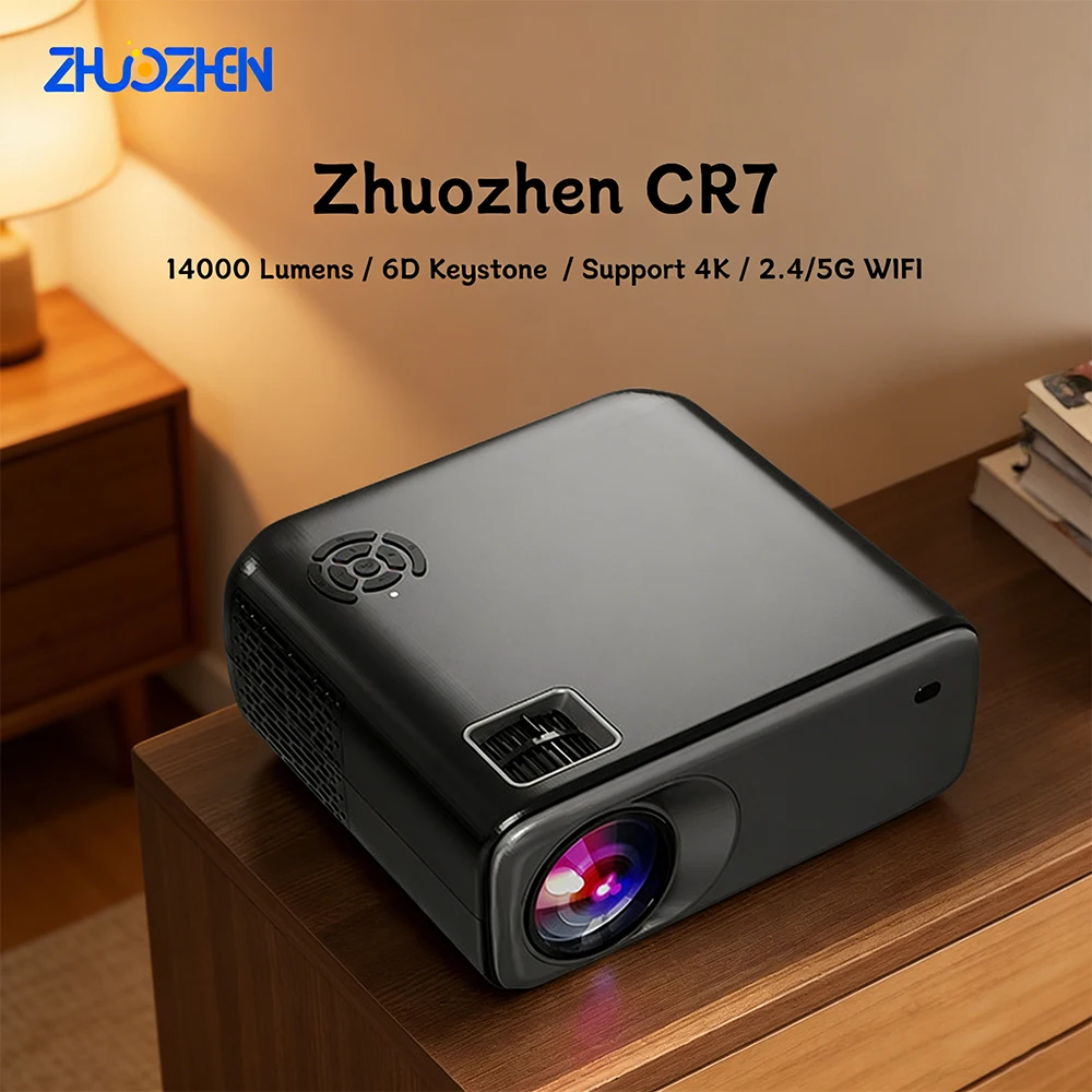 

Everycom Zhuozhen SKY-CR7 TD97S проектор Full HD 1080P 4K декодирование домашние проекторы Android 8500 люмен 5G WIFI умный проектор
