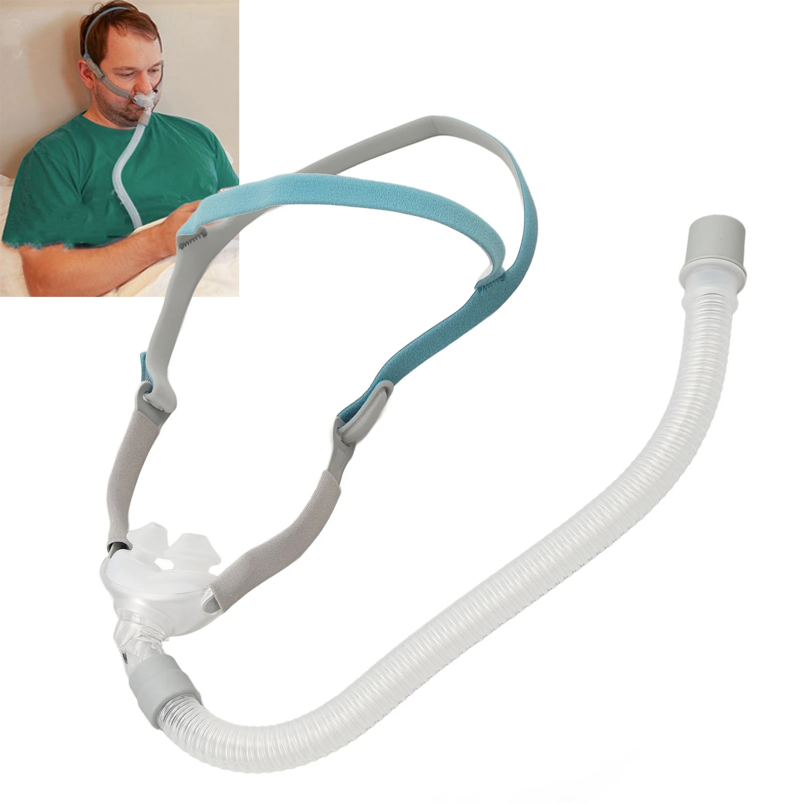 Domestic Nasal  with Headgear Sleeping Auxiliary Accessories Including Headgear Frame Tube Nasal Pillows with Headgear