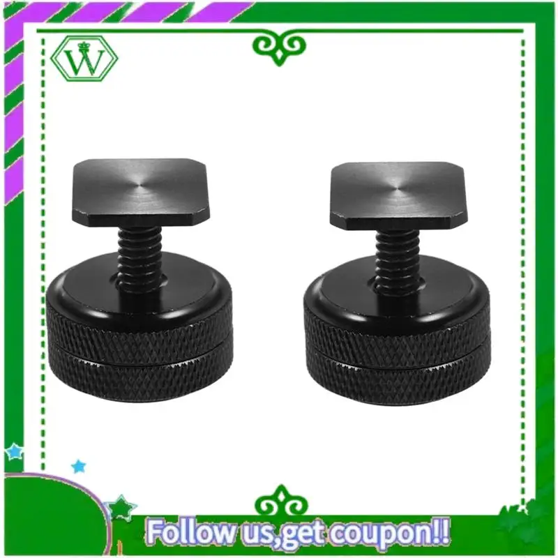 Reliable-2Pcs Hot Shoe To 1/4 Adapter, Camera Hot Shoe Mount Adapter, Flash Shoe To 1/4 Inch - 20 Male Adapter, Universal
