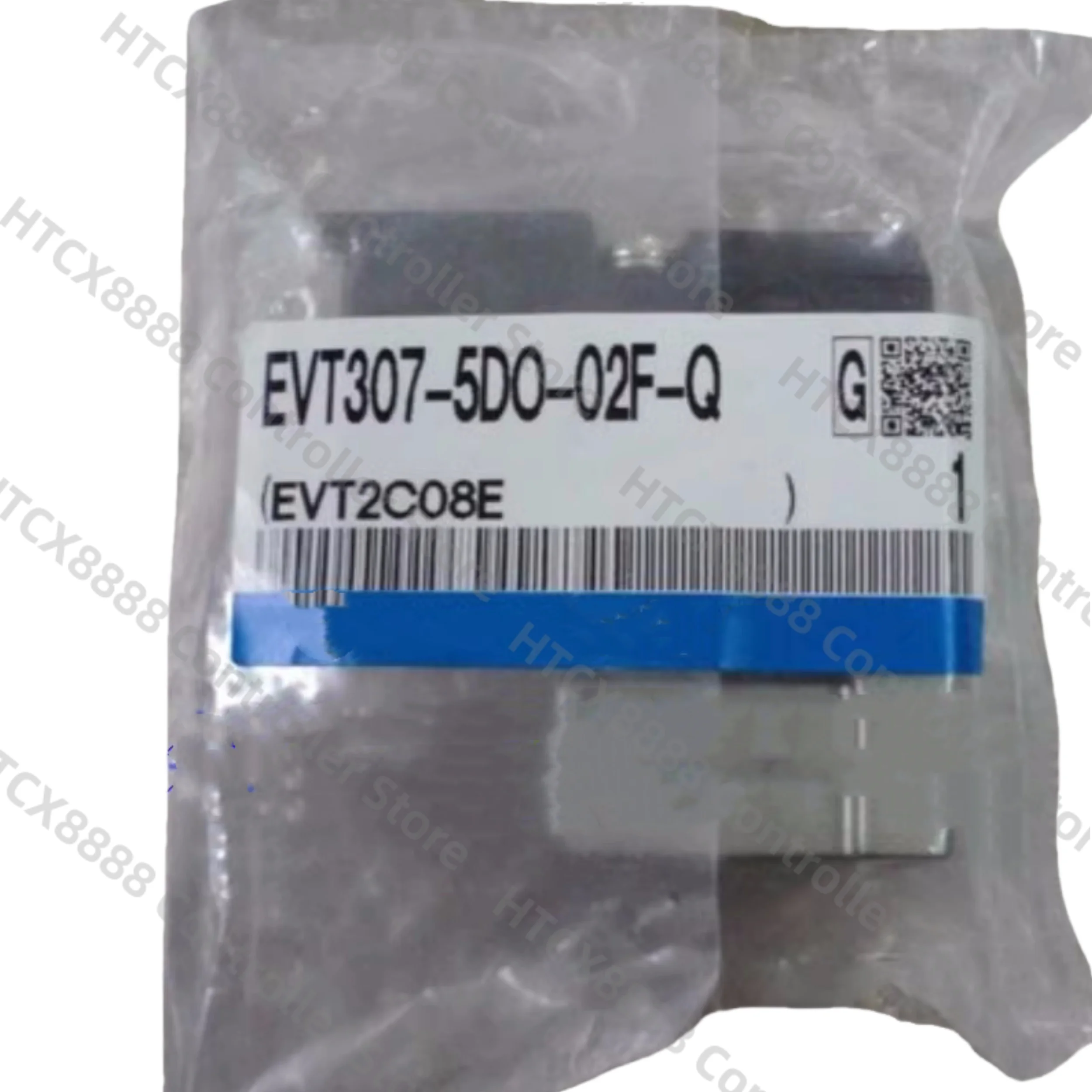 New Original EVT317-5DO-02F-Q 3 Port Solenoid Valve Direct Operated Poppet Type Series VT317 Rubber Seal