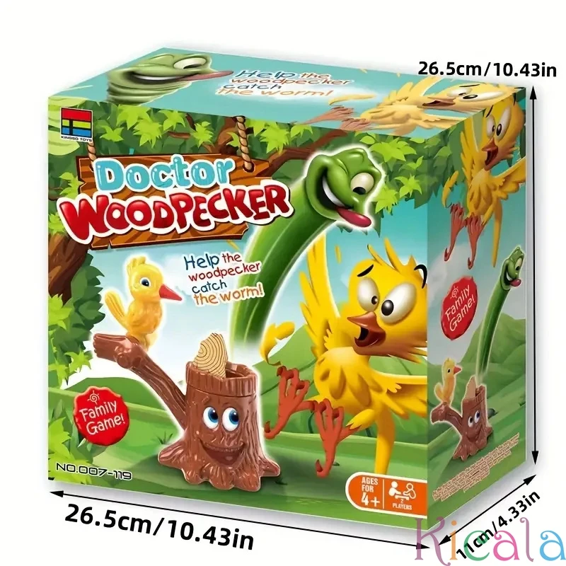 Catch The Worm Game Familiespel Kinderspel Bordspel Interactieve spellen Verbeter het denkvermogen van kinderen Montessori-speelgoed