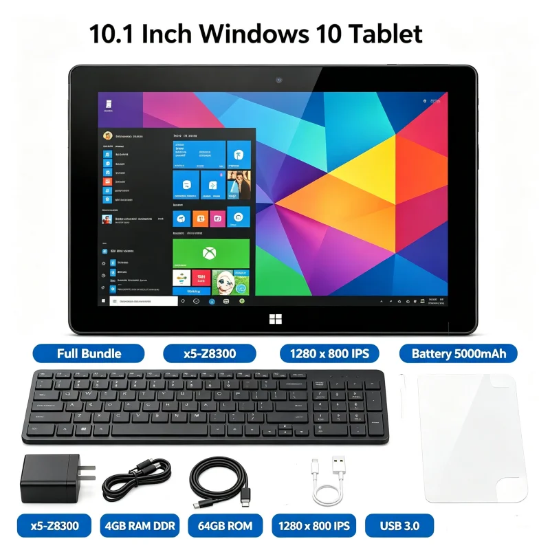 64 Bit 10.1 INCH Tab G6 Pro DS102 X5-Z8350 CPU 8GBRAM 128GB ROM Windows 10 Tablet PC Tablet PC 1280*800 IPS Screen WIFI HDMI-C