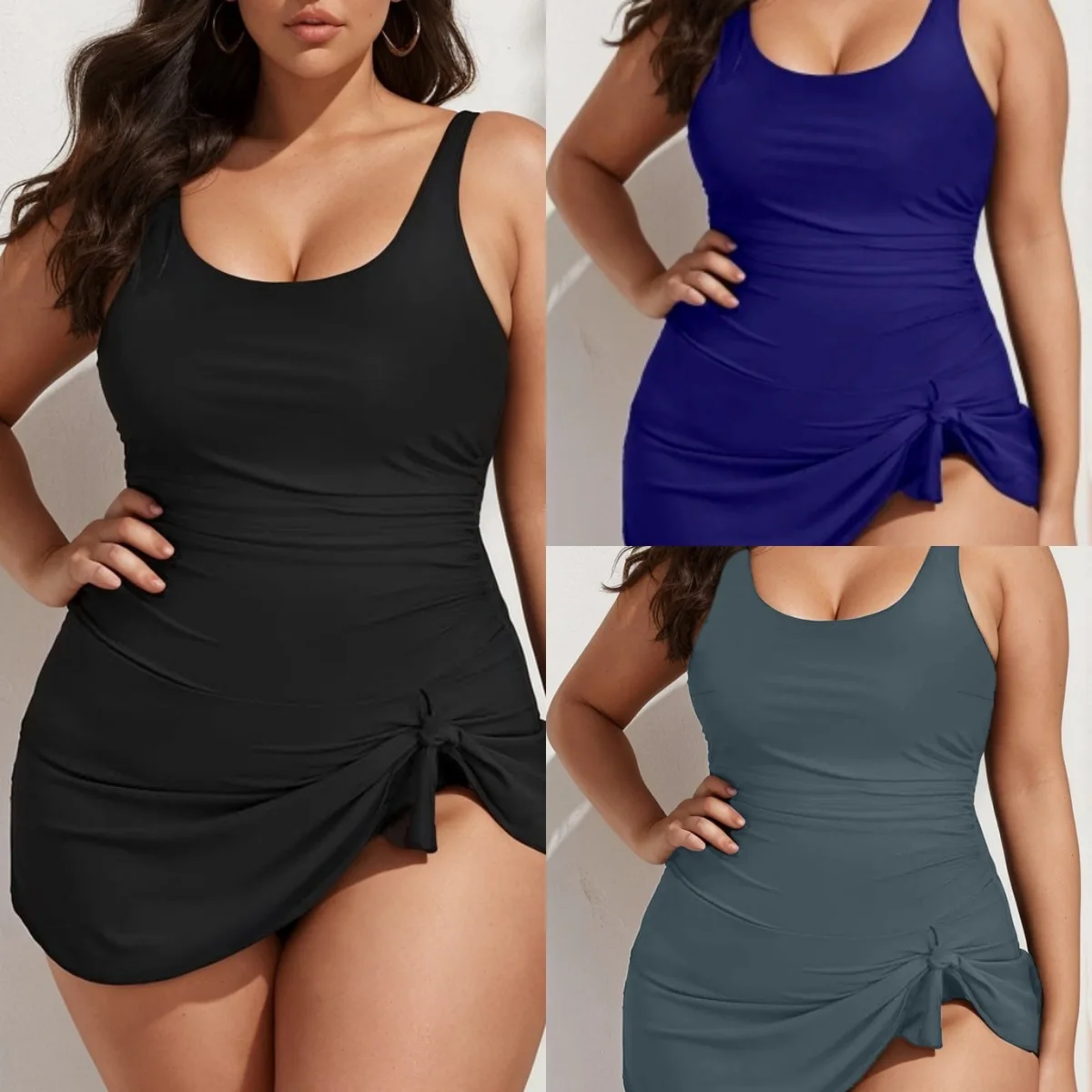 

2026Europe and The United States Hot-selling Fashion New Vest Sexy One-piece Popular Sports One-piece Swimsuit TK115
