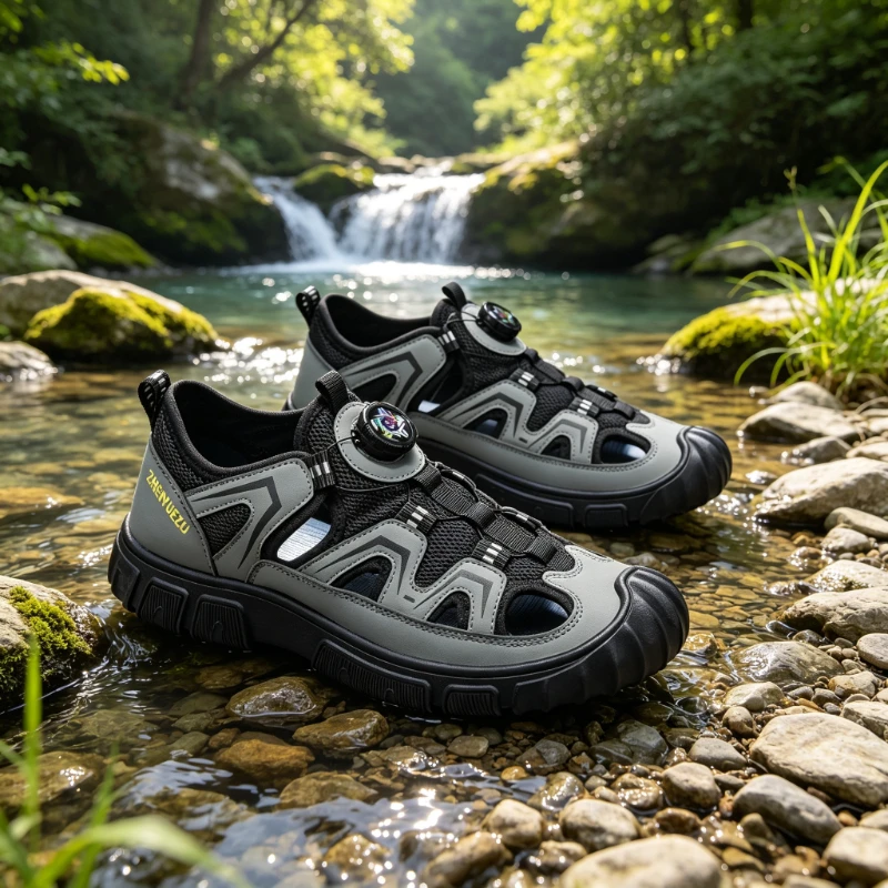 Men's Convenient Rotating Buckle Fashionable Comfortable Outdoor Sports Sandals