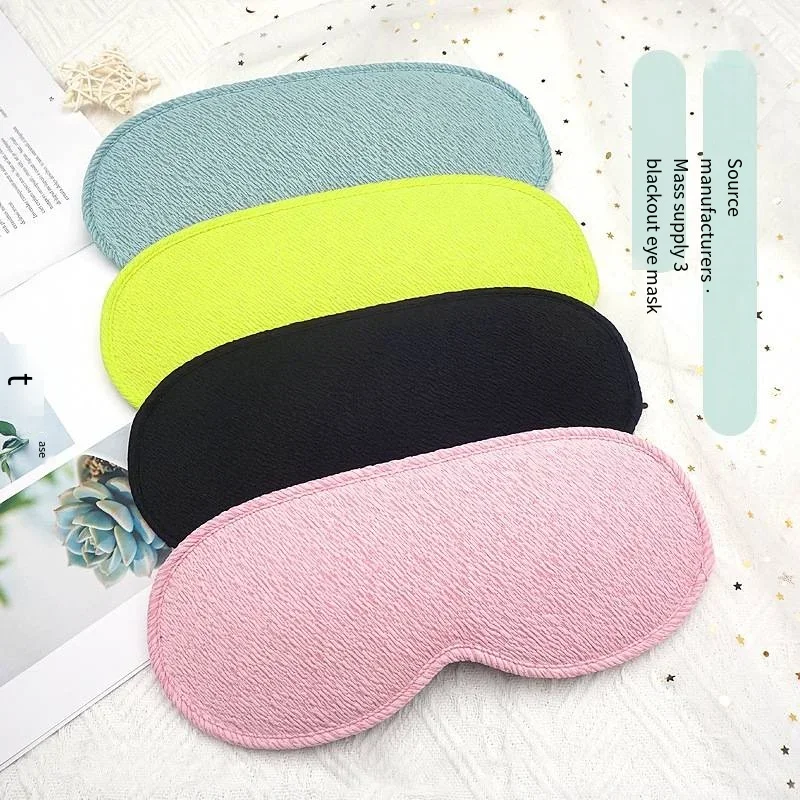 Eye Mask Sleeping Mask Eye Covers Comfortable Adjustable Contoured Blackout Eyelash Extension Protector Sleep Mask Side Sleeper