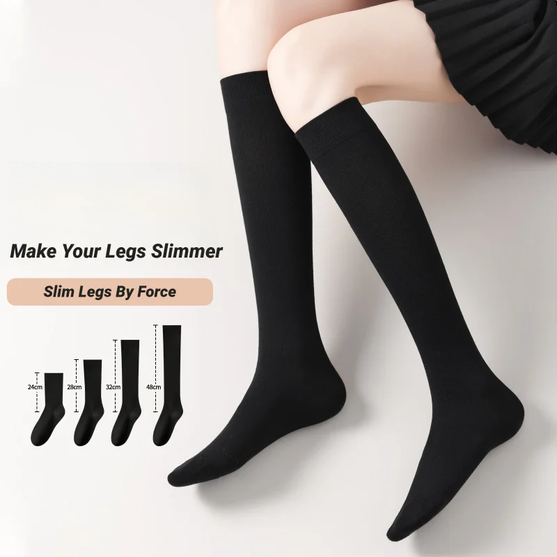 Compression Socks For Men Women Promote Blood Circulation Tight Nurses Medical Treatment Pregnancy Gym Hiking Running New Uni