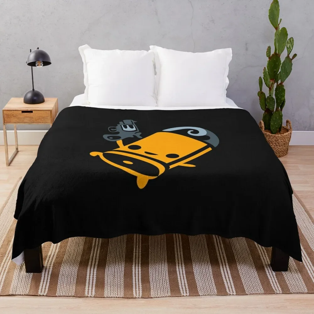 Enter The Gungeon Bullet Fanart Throw Blanket Large Thermal Soft Plaid Blankets