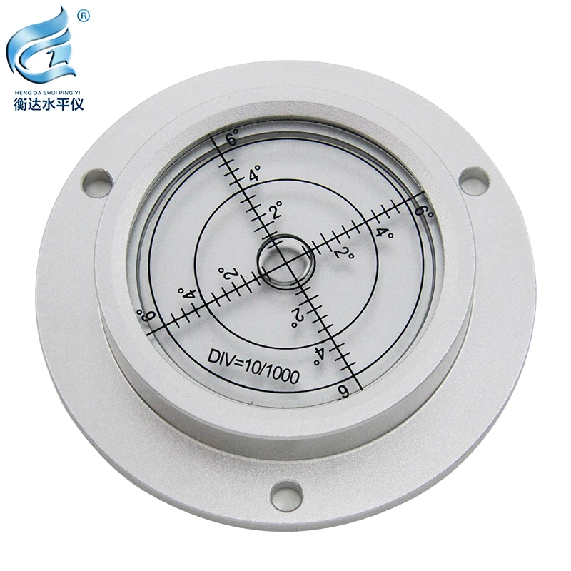 

High precision engineering machinery horizontal bubble 9017 metal flange with bolt horizontal bubble