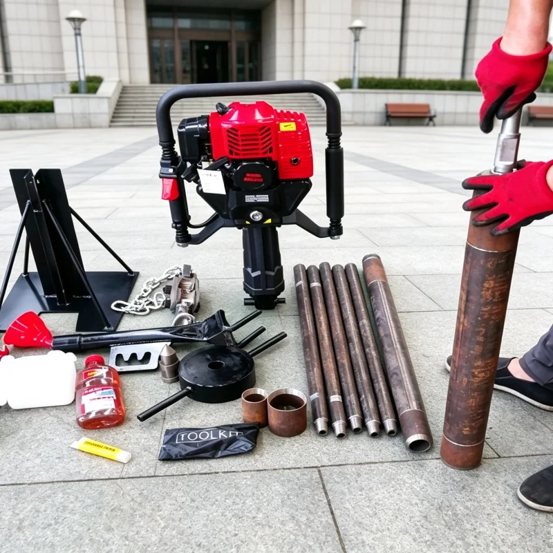 Customized Cost‑effective Portable Backpack Drilling Rig for Field Geological Rock Sampling & Shallow Water Well Drilling