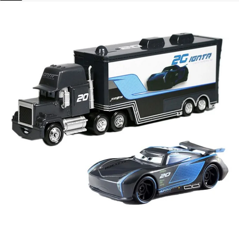 Disney Pixar Auto 2 3 Metalen spuitgieten autospeelgoed #   95 McQueen Truck King Jackson Storm Sally Kerstverjaardagscadeau voor kinderen