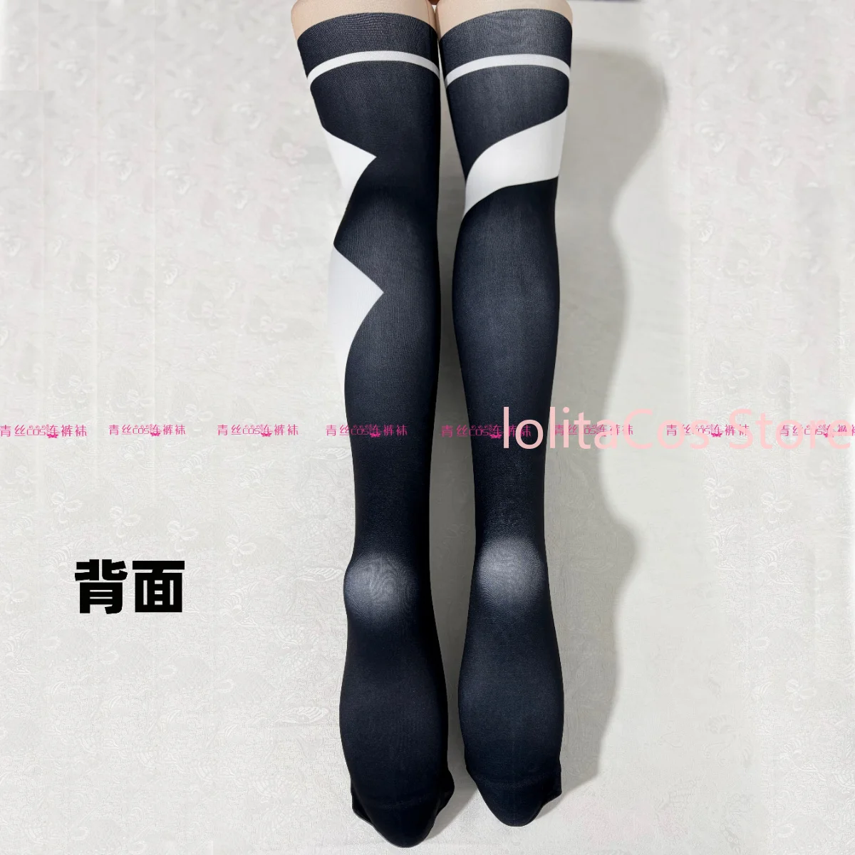 Azur Lane Admiral Hipper Cosplay Clothes Anime Printed Pantyhose Comic Con Prop Role Play Stocking Women Halloween Gift view 5