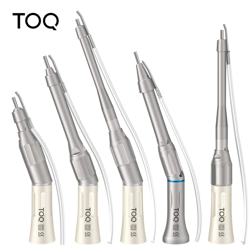 Dental Low Speed Handpiece 20 degree Angle Micro Surgery Surgical Straight Handpiece External Water Spray