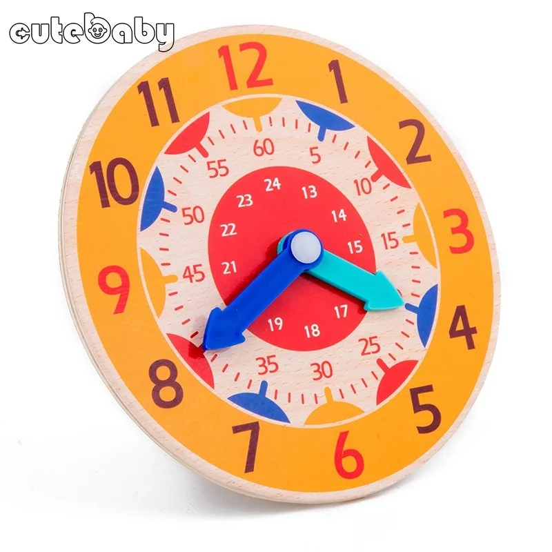 Horloge numérique Nitive pour enfants, jeux d'apprentissage amusants, jouets d'apprentissage précoce