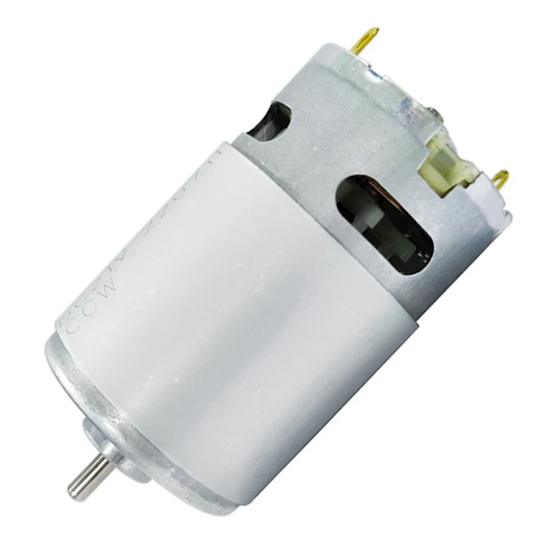 Compact RS775 24V DC Motor With 16400-19000 RPM, Dual Shaft For High-Torque Drill And Screwdriver Uses