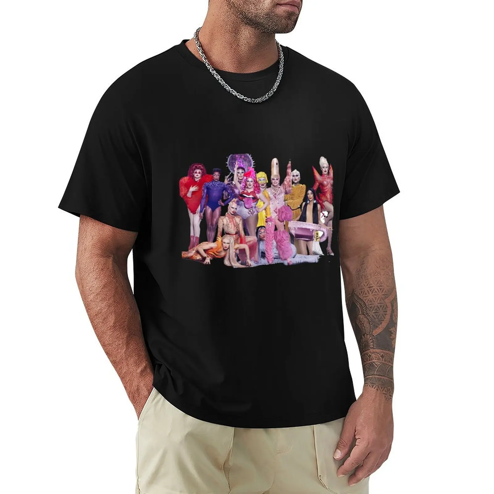RuPaul’s Drag Race UK season two T-Shirt Casual Light Summer Short Sleeve Top