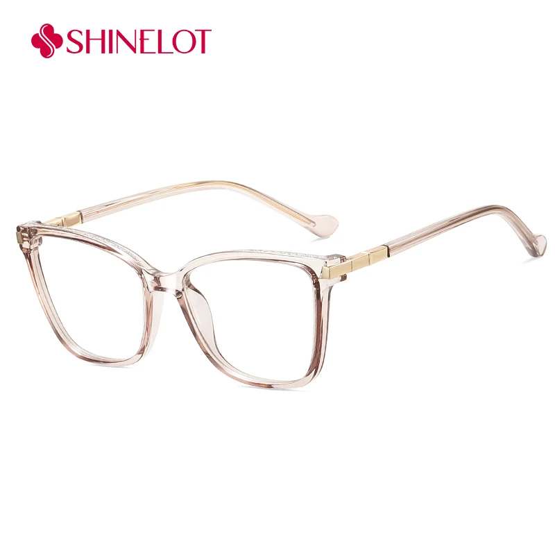 82228 إطار نظارات ريترو عين القطة أنثى نظارات حجب الضوء الأزرق إطار كامل نظارات أصلية على الطراز الأمريكي الجنوبي #5