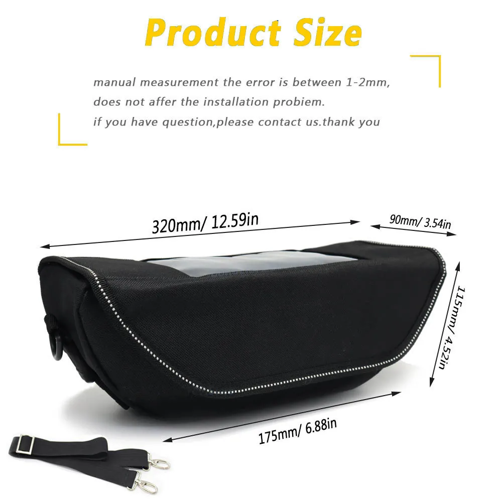 For Boulevard M109r m109r Motorcycle accessory Waterproof And Dustproof Handlebar Storage Bag navigation bag