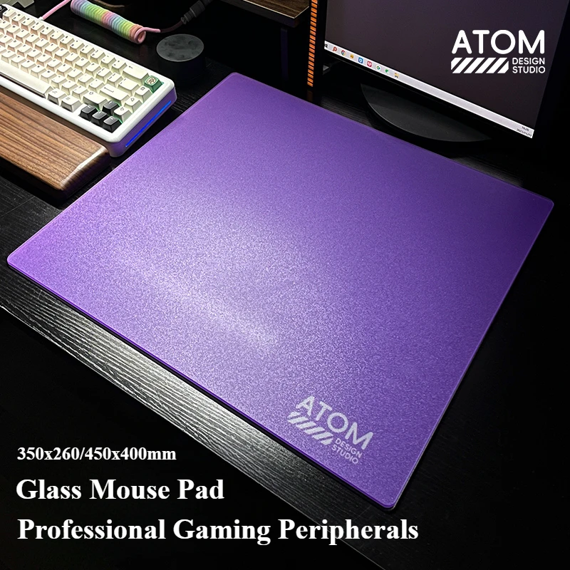 customizable vidro temperado gaming mouse pad fps suave desk mat esteira de mesa de escritorio acessorios gamer atualizacao padrao mesa 01