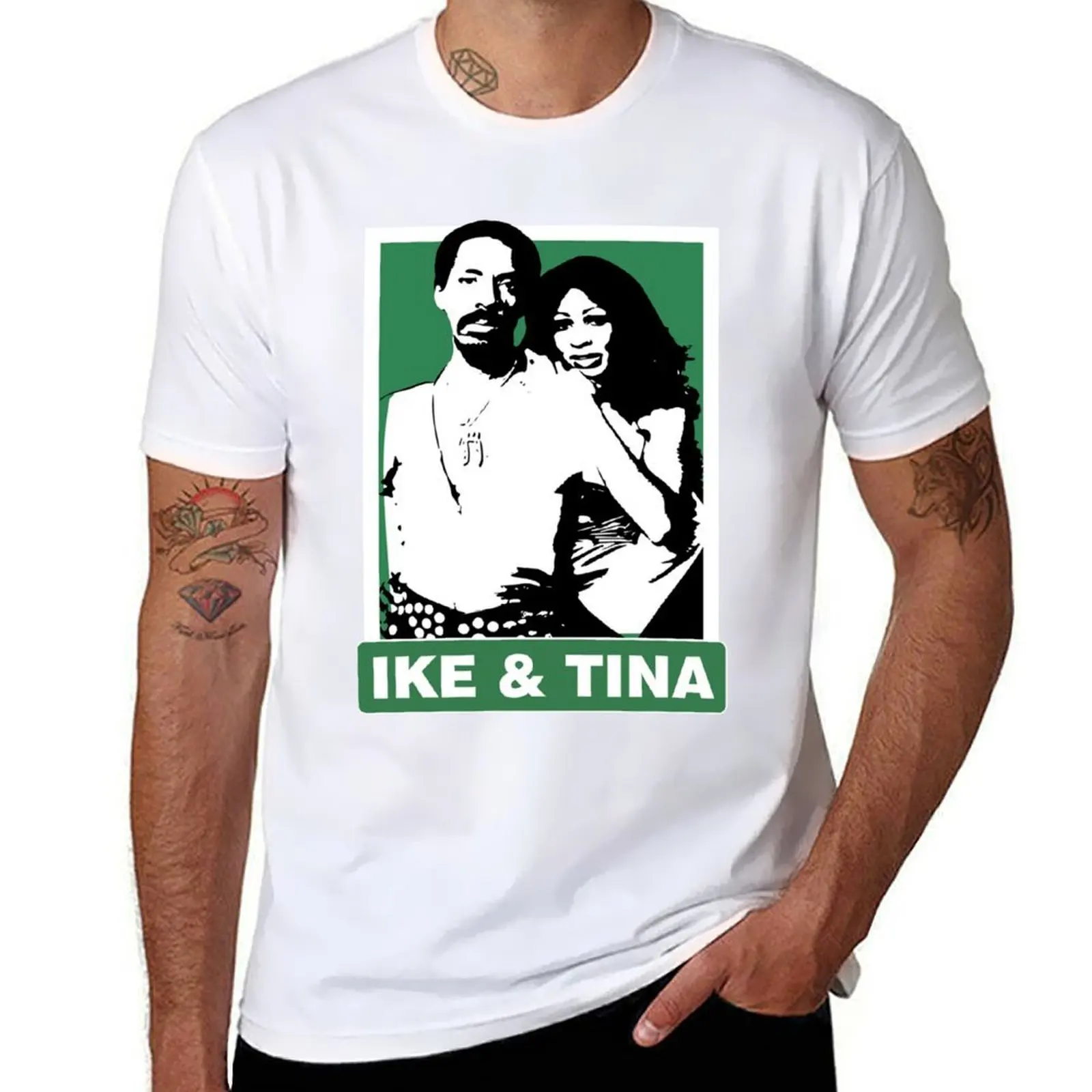 

Ike and Tina T-Shirt anime t shirts oversize t shirt man luxury T-Shirt