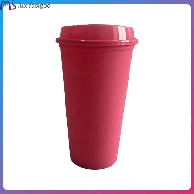 Water Cup 473ml Eco-friendly Portable Reusable Solid Color Teaware Travel Water Drink Mug 16oz Non-toxic Drinkware Coffee Cup