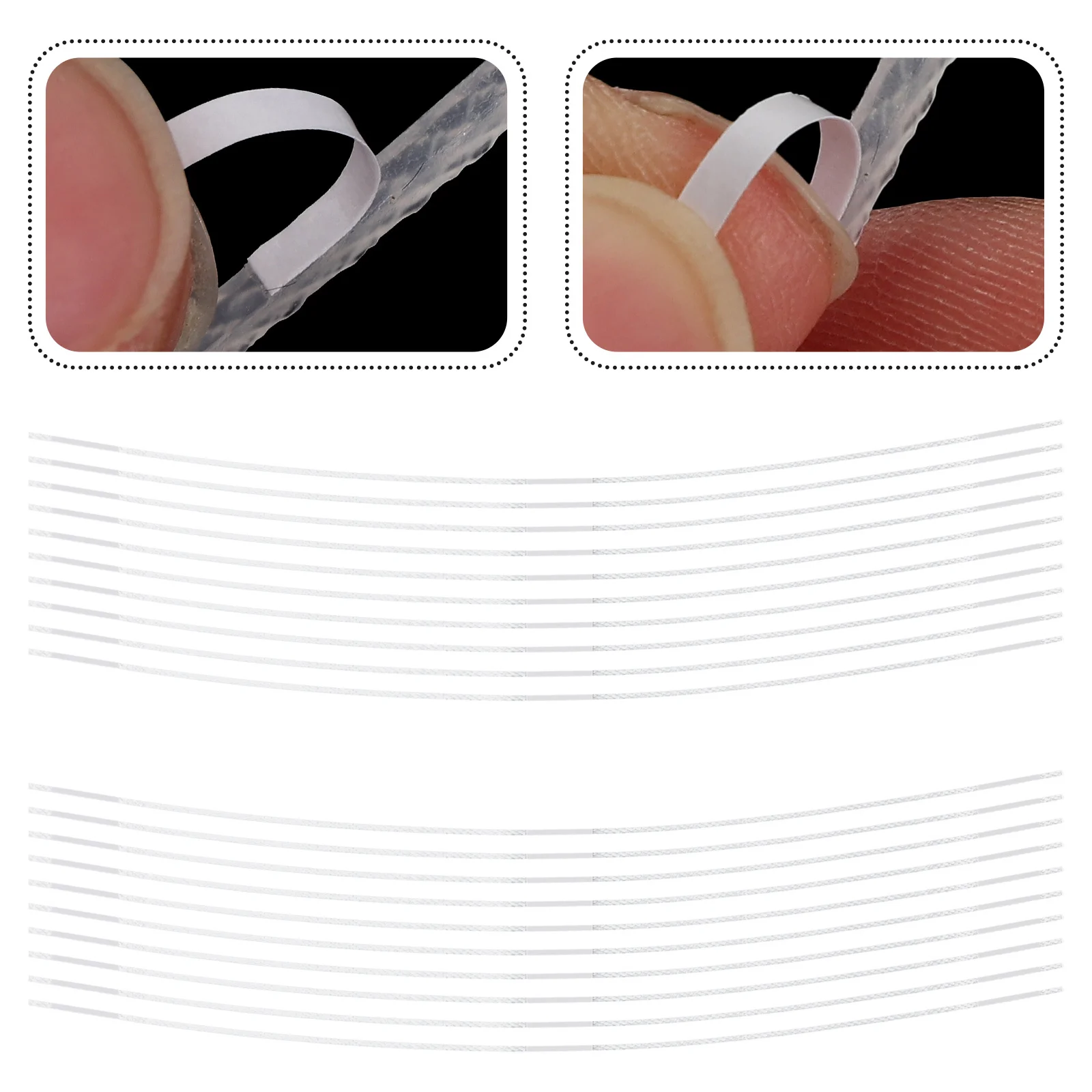 20Pcs Multi-Use Binding Glue Strips Strong Adhesive Book Binding Glue Tape for Office School Repair Convenient Bookbinding
