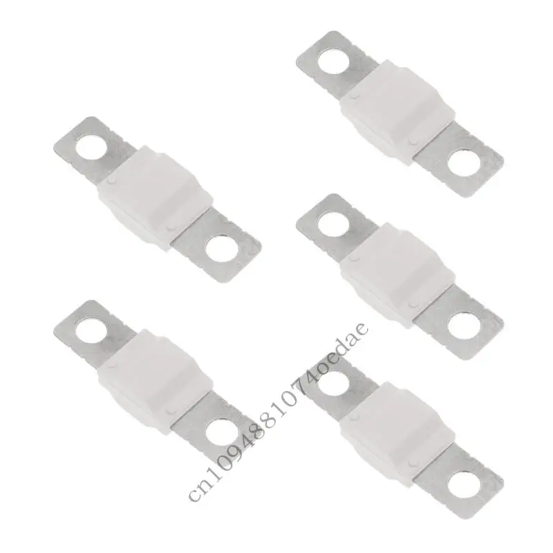 5Pcs Flat Fuses Strips Copper Flat Fuses Blade Suitable for Various Vehicl 