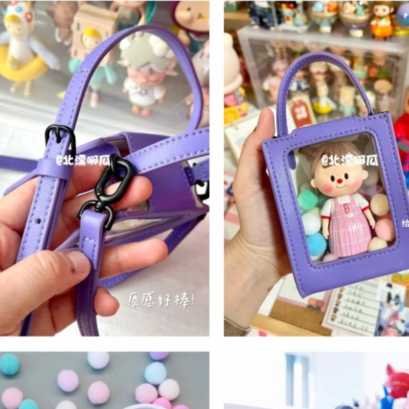 Sweet Doll Bags for Teen Girls 2024 Cute Kawaii Mini Crossbody Bag Transparent Display Shoulder Bag Spring Сумка Bolsos Mujer