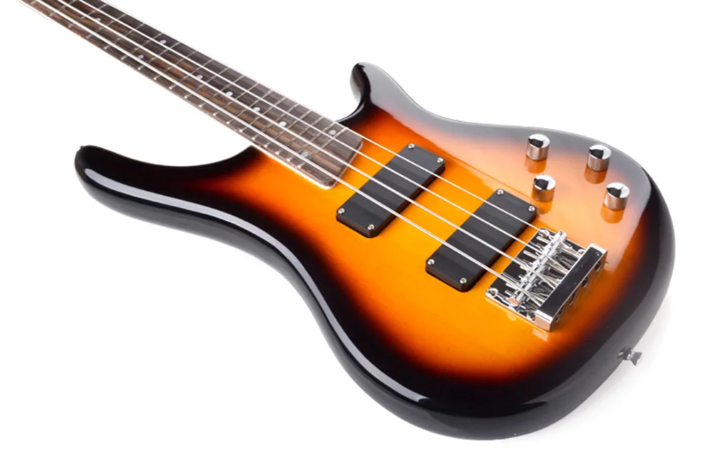 G-B3-4 Wholesale Smiger Brand Left Handed Sapele Body Preamp 4 String Electric Bass Guitar Kit view 2