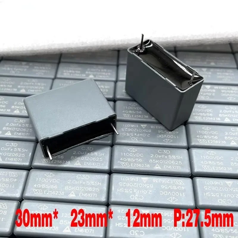 5PCS GD Xiamen Farah MKP C3D 2uf 205 2.0UF 1100v 1000v 1kv Film Capacitor