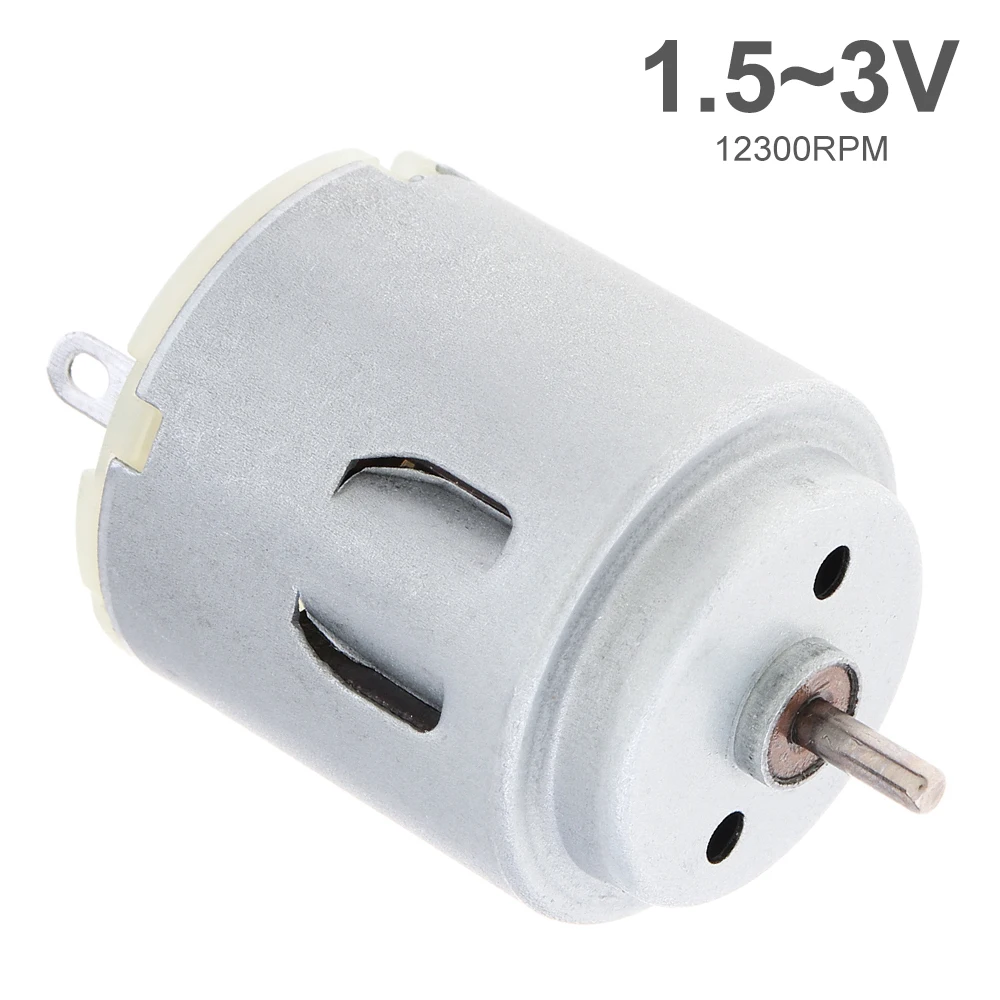R260 DC 3.0V 4.73A 12300RPM giocattolo motore Dumper micromotore elettrico piccolo giocattolo motore con spazzola di carbone per modello giocattolo fai da te