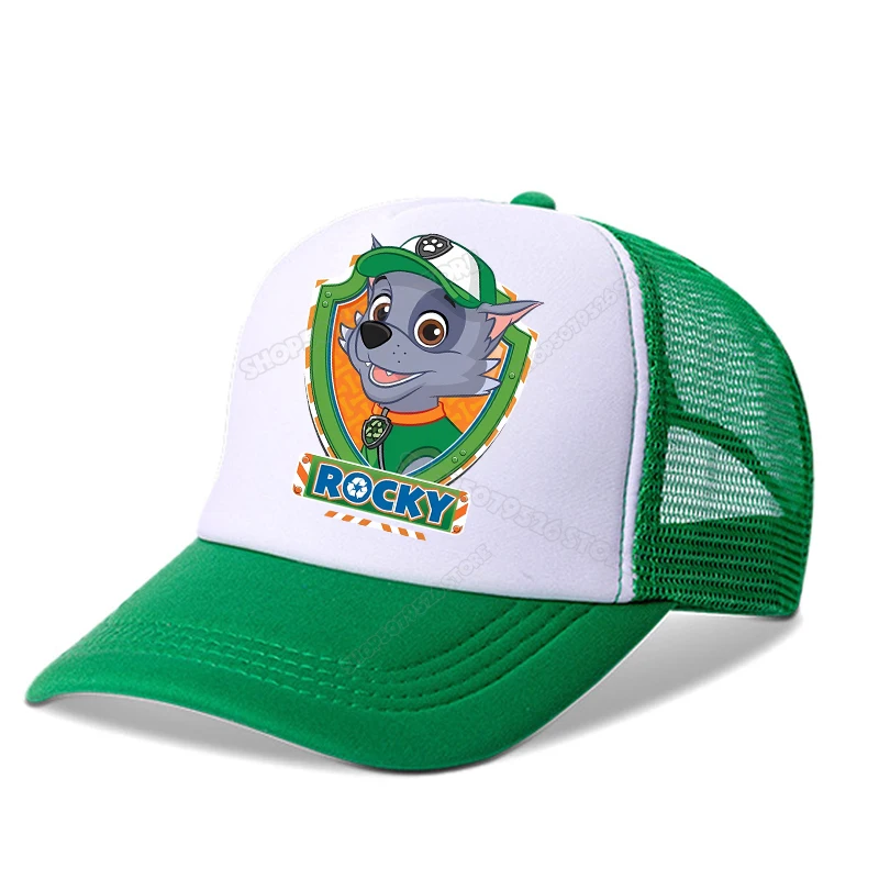 Бейсбольная кепка Paw Patrols Marshall Rubble Kids Peak Cap Chase Skye, летние шапки для папы, сетчатая кепка для родителей и детей, шляпа от солнца с героями мультфильмов для мальчиков и девочек
