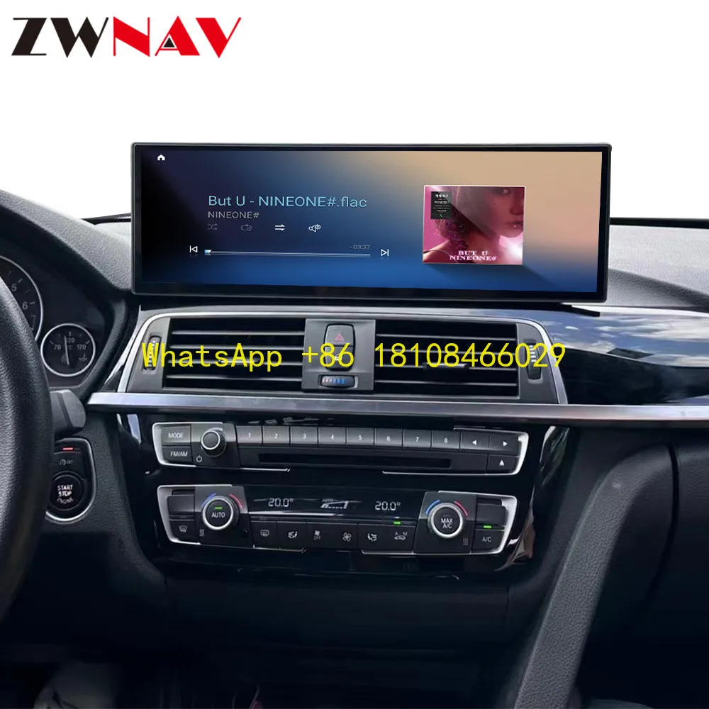 

14,9-дюймовый автомобильный радиоприемник Android с сенсорным экраном для BMW 3 серии F30 2013-2019, мультимедийный авто для монитора, навигации