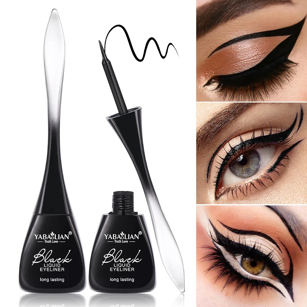 Wasserfester Eyeliner-Stift, schnell trocknend, langlebig, ultrafeine Spitze für präzise Linien, wischfest, für den täglichen Gebrauch auf Partys