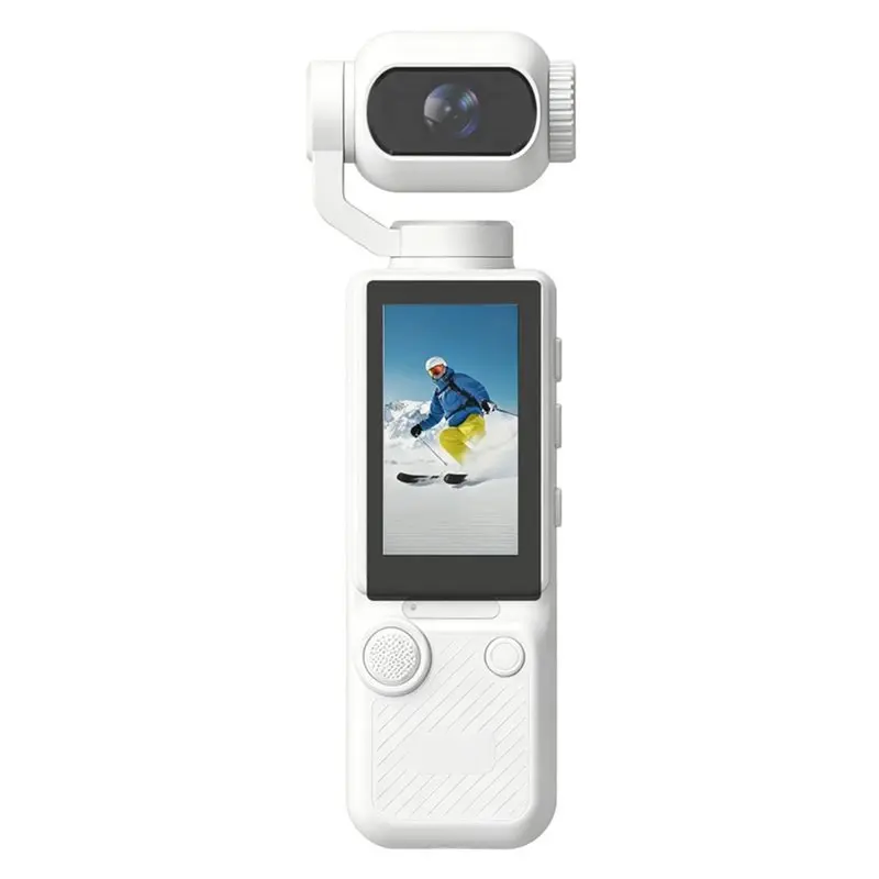 Portable HD 4K Action Camera Manual 90° 180° Degree Rotation Video Recorder For Life Handheld Capturing