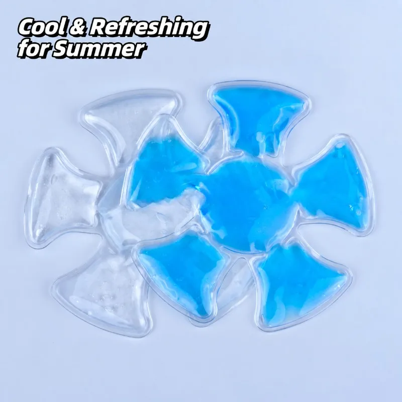 Gel Cooling Hat Insert Pad Summer Heat Prevention Head Chill Liner Reusable Temperature Reducing Accessory Cap Helmet Relieve