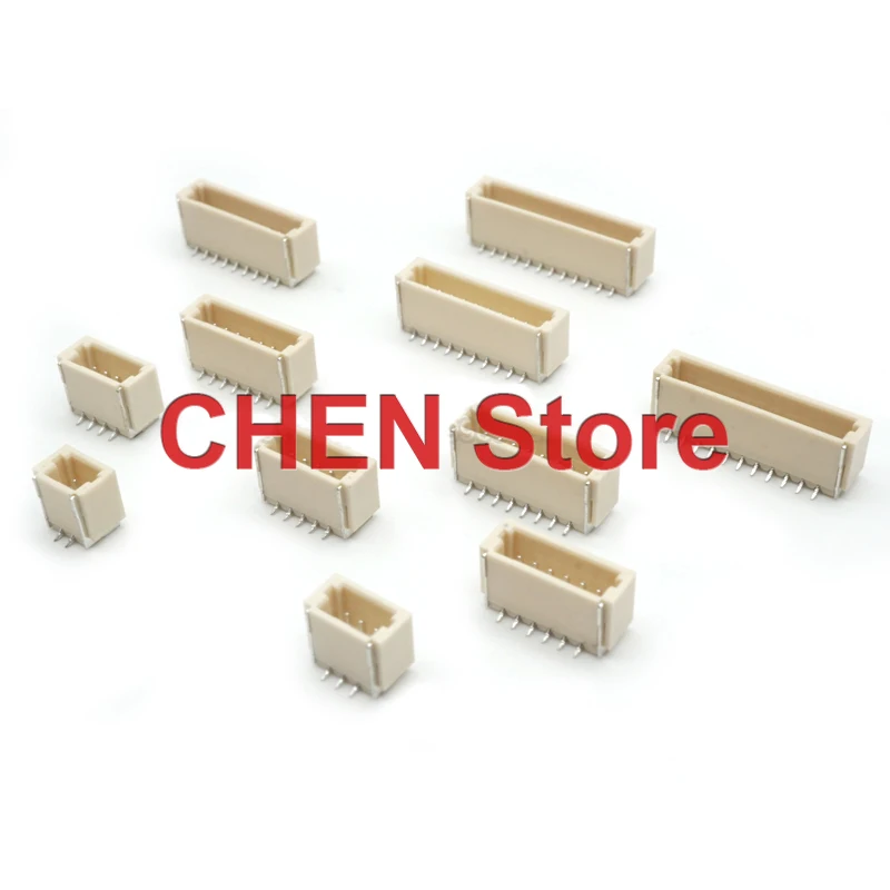 

100PCS NEW SH1.0MM Connector Spacing 1.0MM 2P 3P 4P 5P 6P 7P 8P 9P 10P 11P 12P Vertical Patch Connector Patch Socket